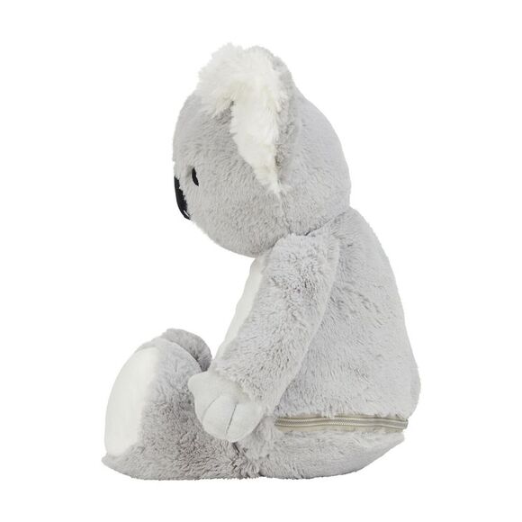 Mumbles Zippie Koala Plush Toy / Gray - Picture 3 of 4